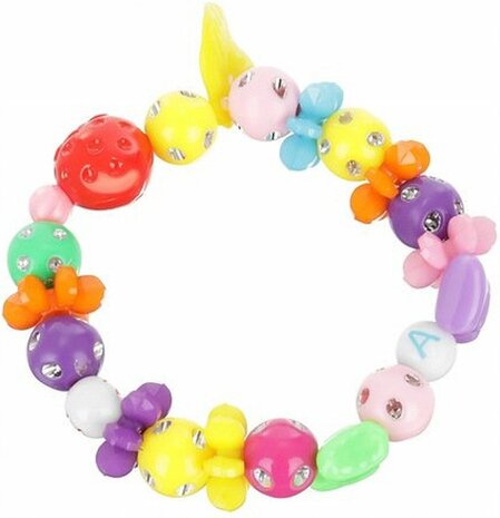 Bead set - DIY - Crystal Chic - Jewelry for girls - bead mix 280 pieces