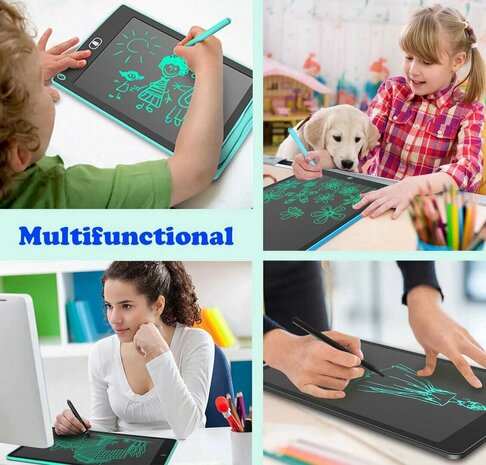 10 Inch LCD Schrijfbord - tekentablet - LCD Tekentablet kinderen - Tekenbord kinderen - Grafische tablet - Kindertablet