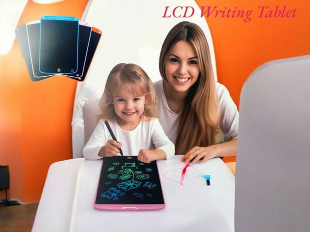 10 Inch LCD Schrijfbord - tekentablet - LCD Tekentablet kinderen - Tekenbord kinderen - Grafische tablet - Kindertablet