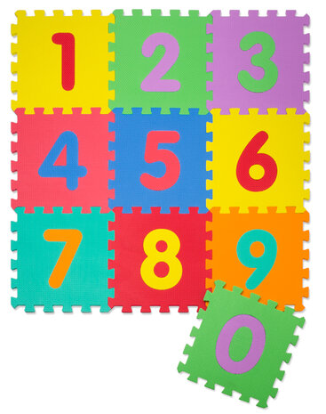 Speelmat voor kinderen - Puzzelmat kinderen -foam Letter - 9 tegels - 30x30x1cm