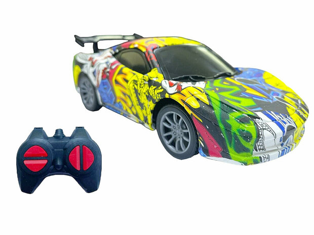 RC Auto - bestuurbare - race auto - speelgoed sport auto - 1:24