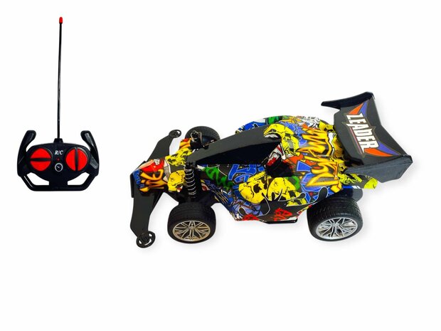 Radio Grafisch Bestuurbare Auto RC Auto Buggy rasta- 1:16