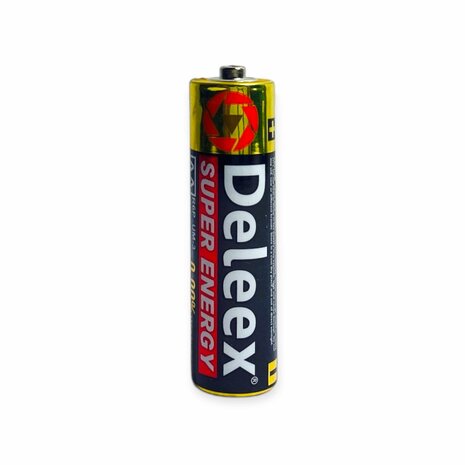 Deleex AA-batterijen R6P 1,5V - 12 stuks in een verpakking