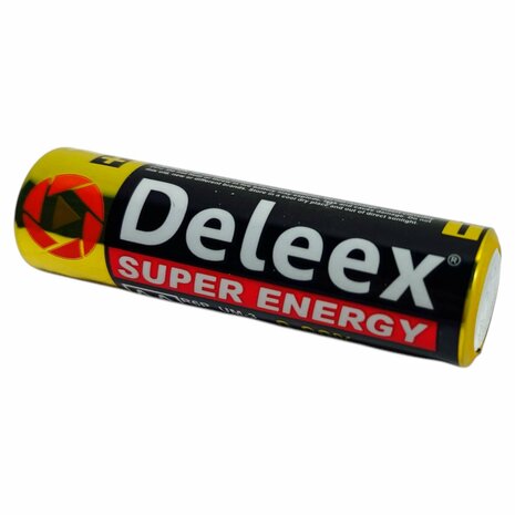 Deleex AA-batterijen R6P 1,5V - 12 stuks in een verpakking