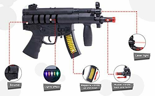 SPEELGOED PISTOOL (LICHTJE - GELUID - TRIL EFFECT) 32CM AK47