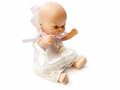 Reborn Baby Doll - knuffel babypop met kapje - 20CM