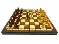 Jeu d&#039;&eacute;checs - 44x44cm - Bois - Magn&eacute;tique - Pliable - Jeu d&#039;&eacute;checs - &Eacute;checs en bois