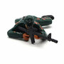 Military army man - with shooting sounds - crawling and LED flash lights Dark green