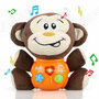 Babyspielzeug Kleiner Affe - Pl&uuml;schaffe - f&uuml;r Babys von 0 bis 36 Monaten