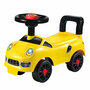 Baby loopauto - met toeter - Geel